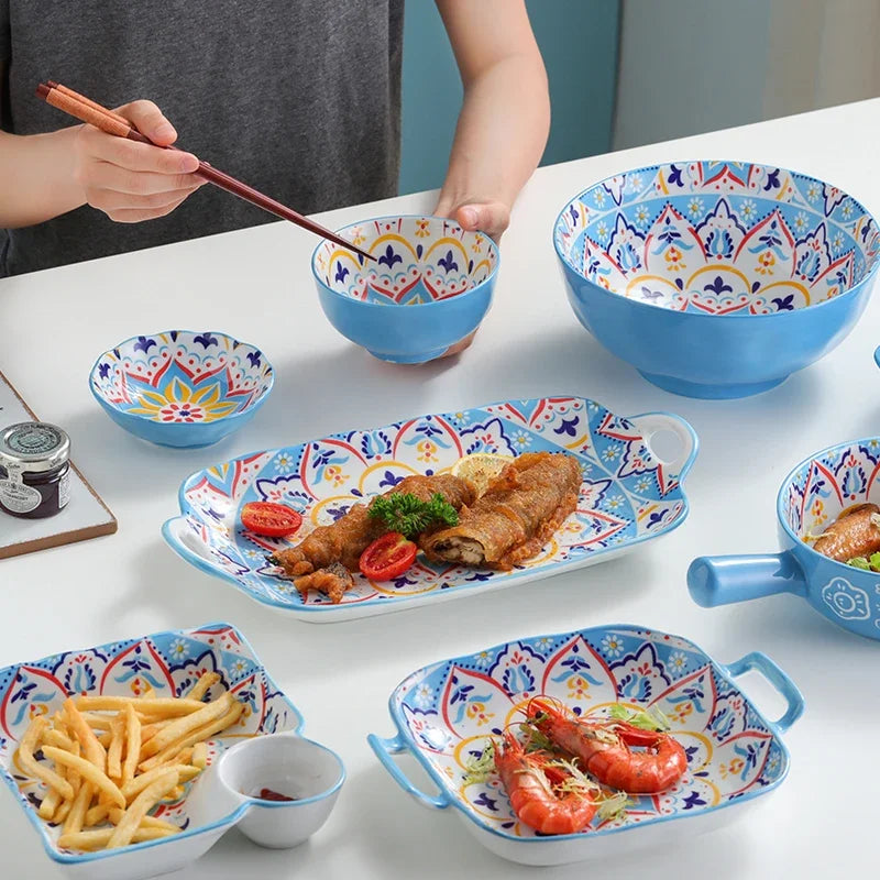 Keramikgeschirrset – Kreatives Design – Esszimmer Must-Have