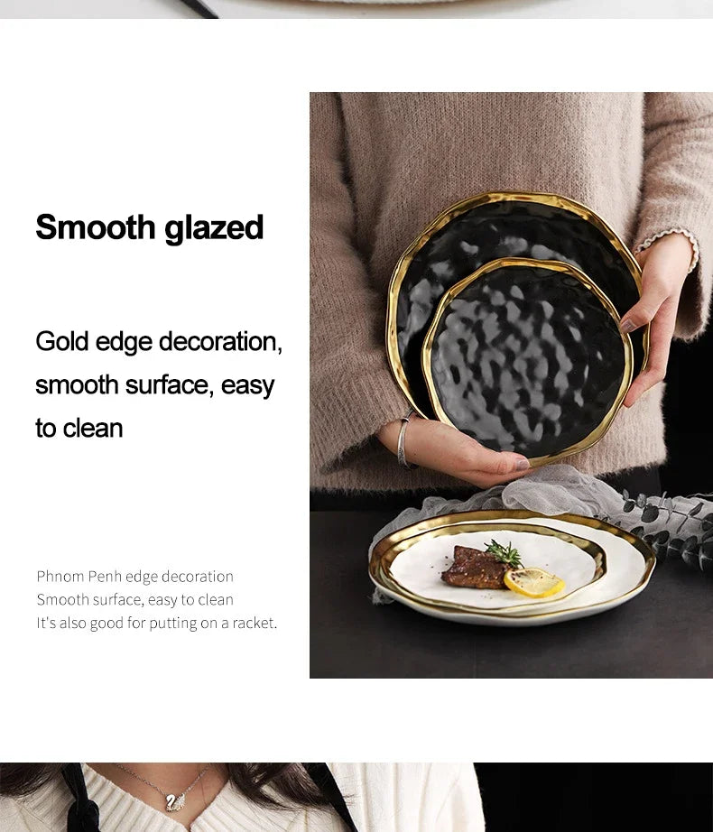 Keramikgeschirrset – Nordic Stil Porzellan – Verschiedene Grössen