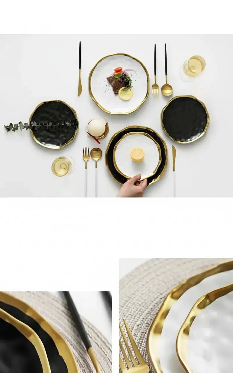 Keramikgeschirrset – Nordic Stil Porzellan – Verschiedene Grössen