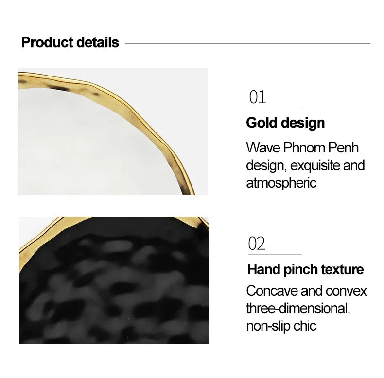 Keramikgeschirrset – Nordic Stil Porzellan – Verschiedene Grössen