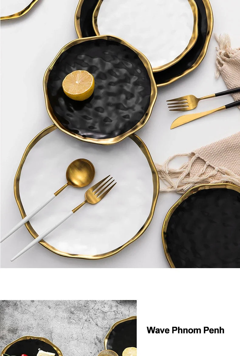 Keramikgeschirrset – Nordic Stil Porzellan – Verschiedene Grössen