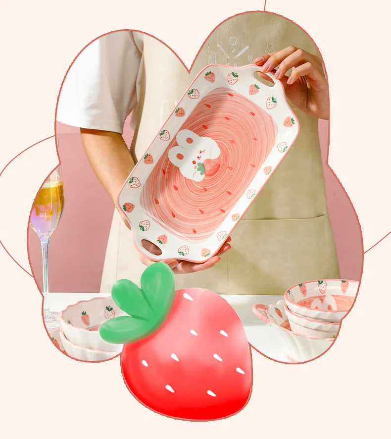 Keramikschalen – Underglaze Design – 11.8 bis 6.25 Zoll