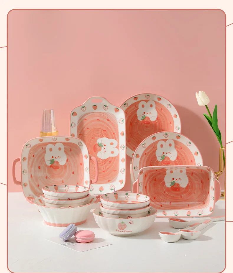 Keramikschalen – Underglaze Design – 11.8 bis 6.25 Zoll