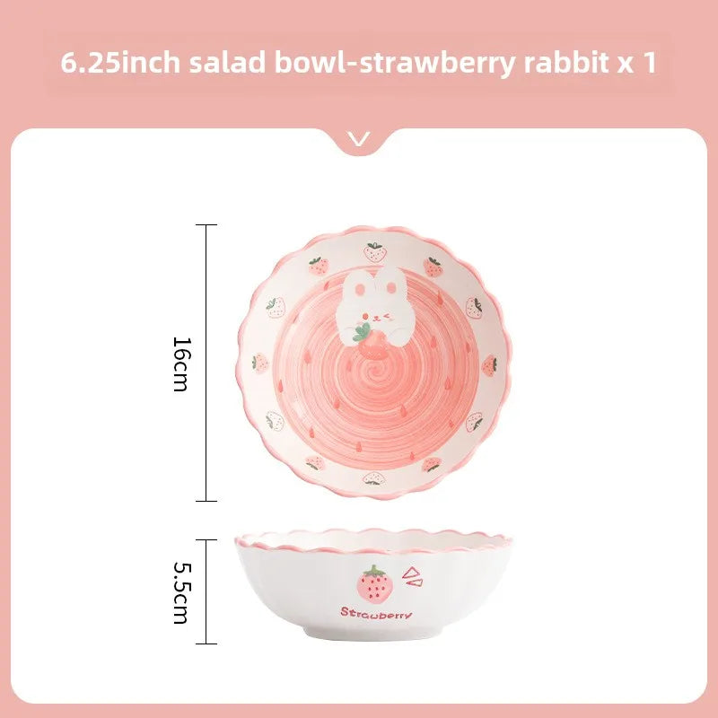 Keramikschalen – Underglaze Design – 11.8 bis 6.25 Zoll