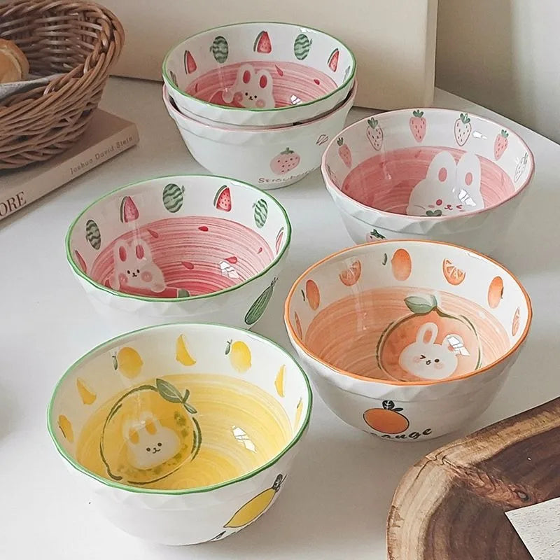 Keramikschalen – Underglaze Design – 11.8 bis 6.25 Zoll