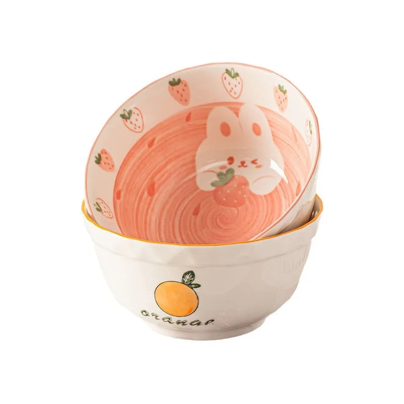 Keramikschalen – Underglaze Design – 11.8 bis 6.25 Zoll