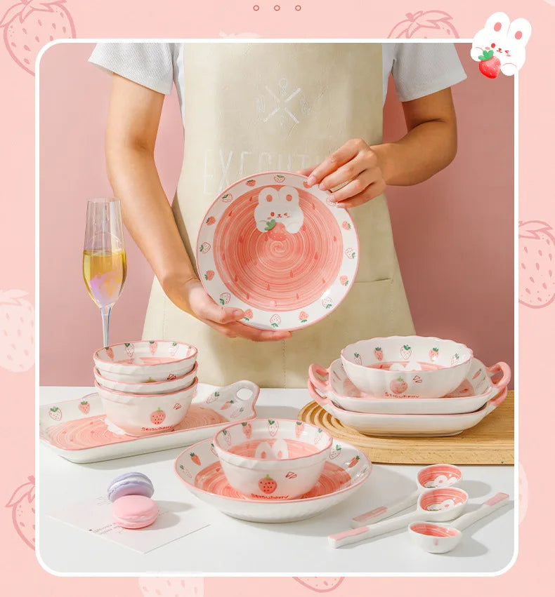 Keramikschalen – Underglaze Design – 11.8 bis 6.25 Zoll