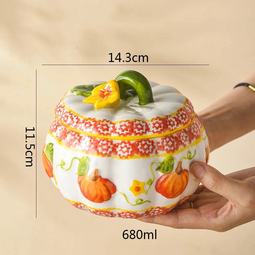 Keramikschüssel – Doppelgriff & Deckel – Vielseitiges Design