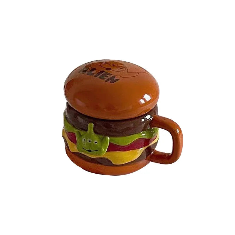 Keramiktasse Alien – Niedliches Design – 350ml