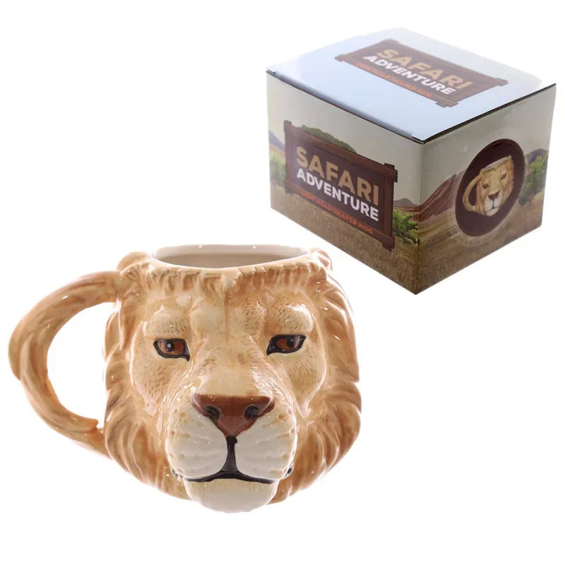 Keramiktasse – Cartoon Tiger Design – 301-400ml