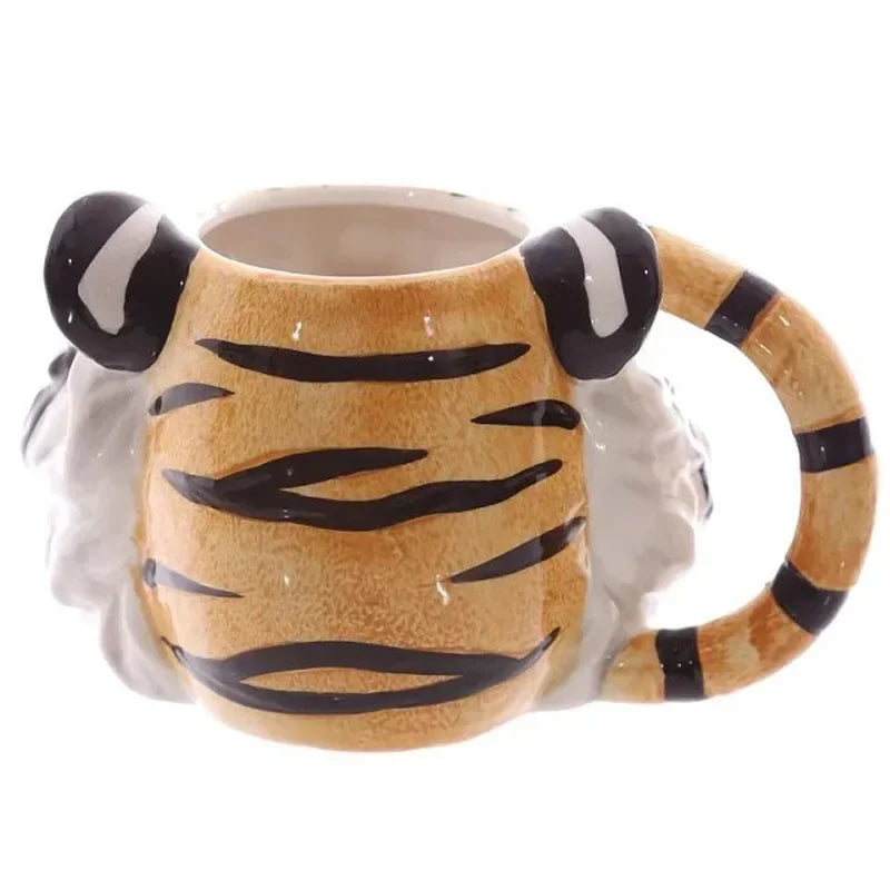 Keramiktasse – Cartoon Tiger Design – 301-400ml