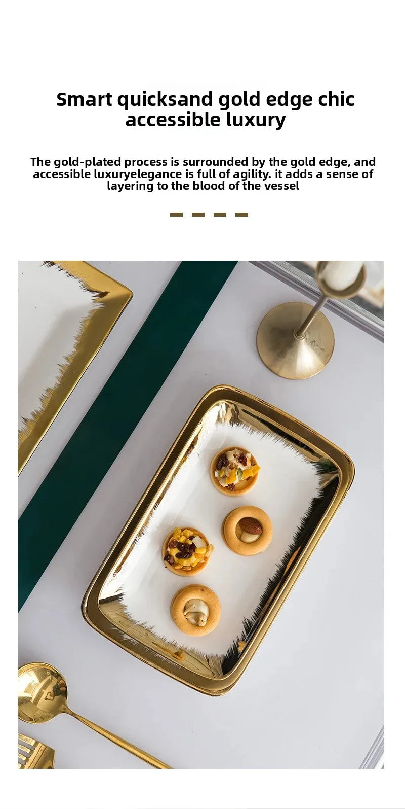 Keramikteller – Modernes quadratisches Design