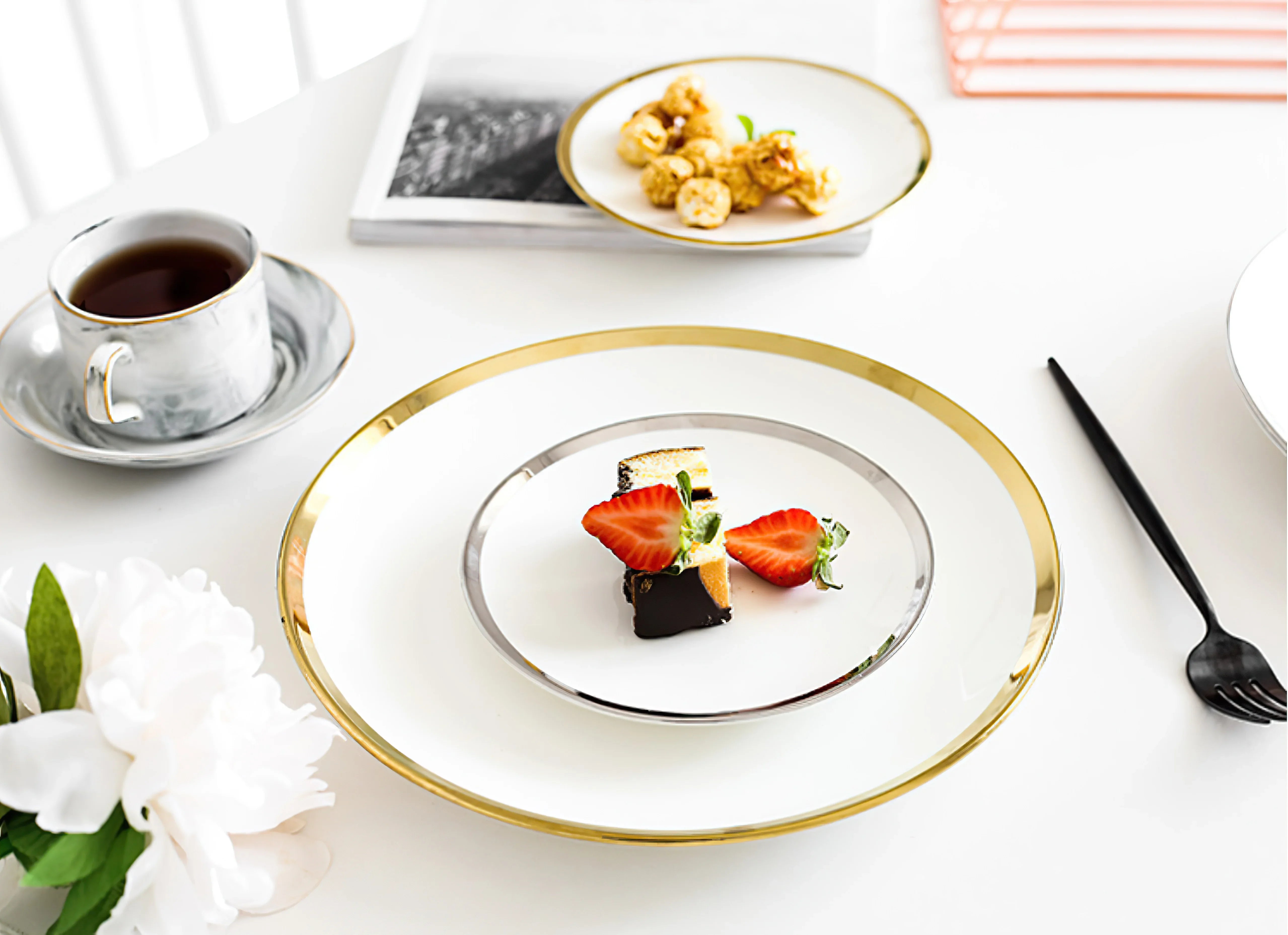 Keramikteller – Nordische Feinporzellan – Verschiedene Grössen