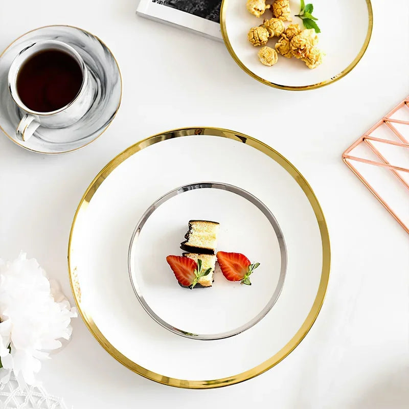 Keramikteller – Nordische Feinporzellan – Verschiedene Grössen