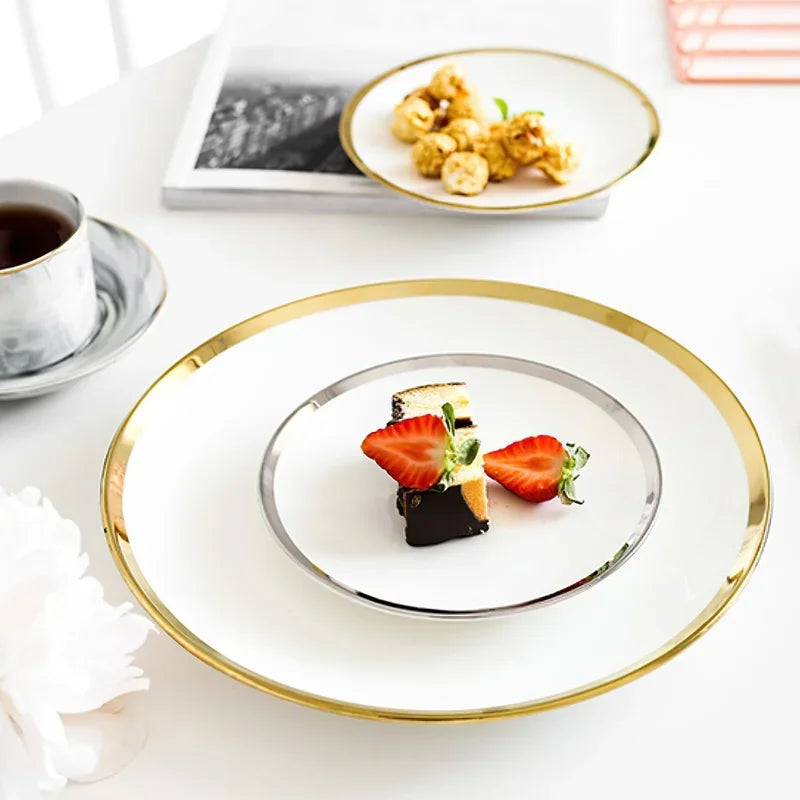 Keramikteller – Nordische Feinporzellan – Verschiedene Grössen