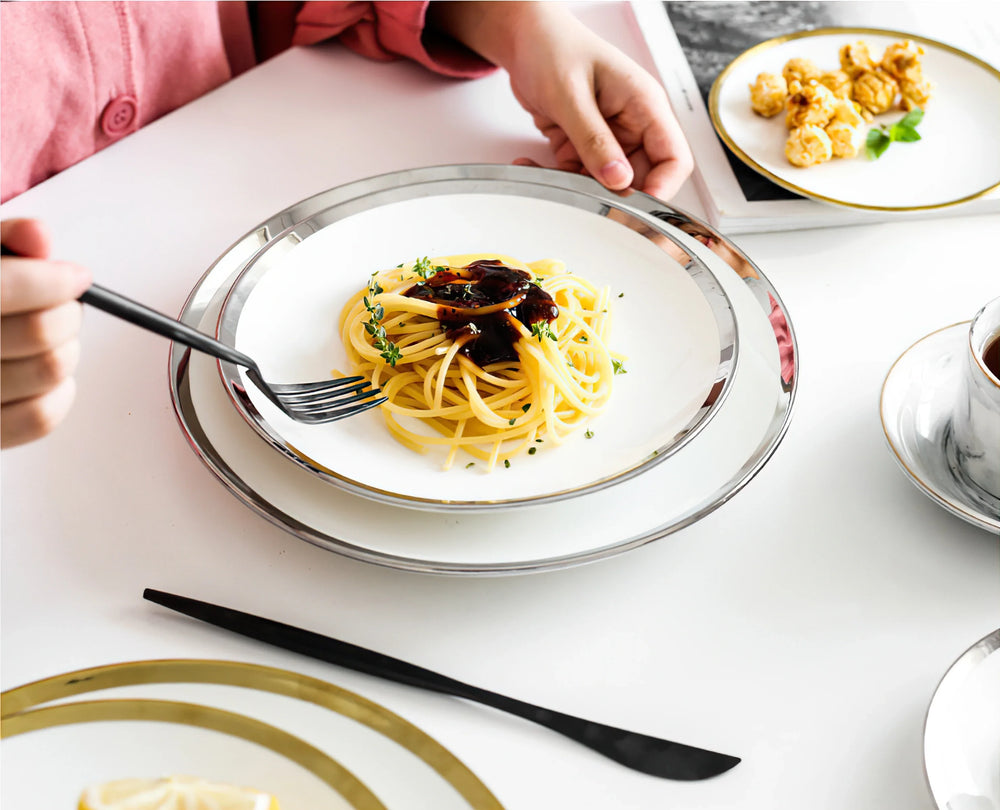 Keramikteller – Nordische Feinporzellan – Verschiedene Grössen