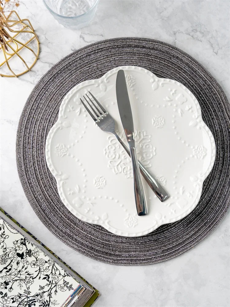 Keramikteller - Nordisches Design - Mikrowellengeeignet