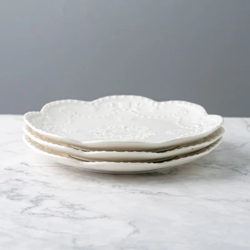 Keramikteller - Nordisches Design - Mikrowellengeeignet