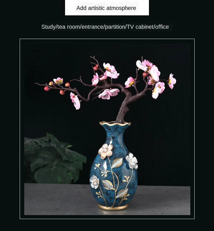 Keramikvase europäisches Design für Tischdekoration Option A