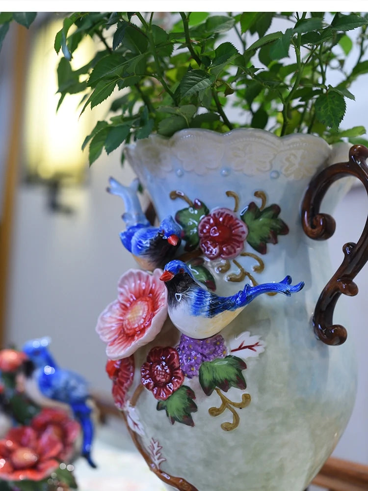 Keramikvase – Modern Organisch – 21x19x22 cm