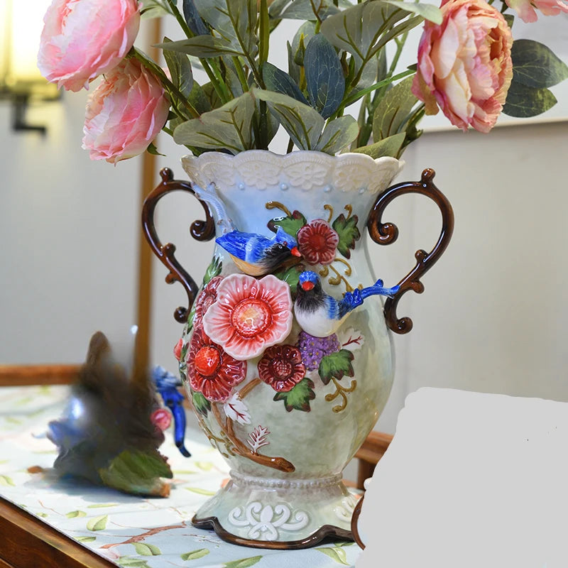 Keramikvase – Modern Organisch – 21x19x22 cm