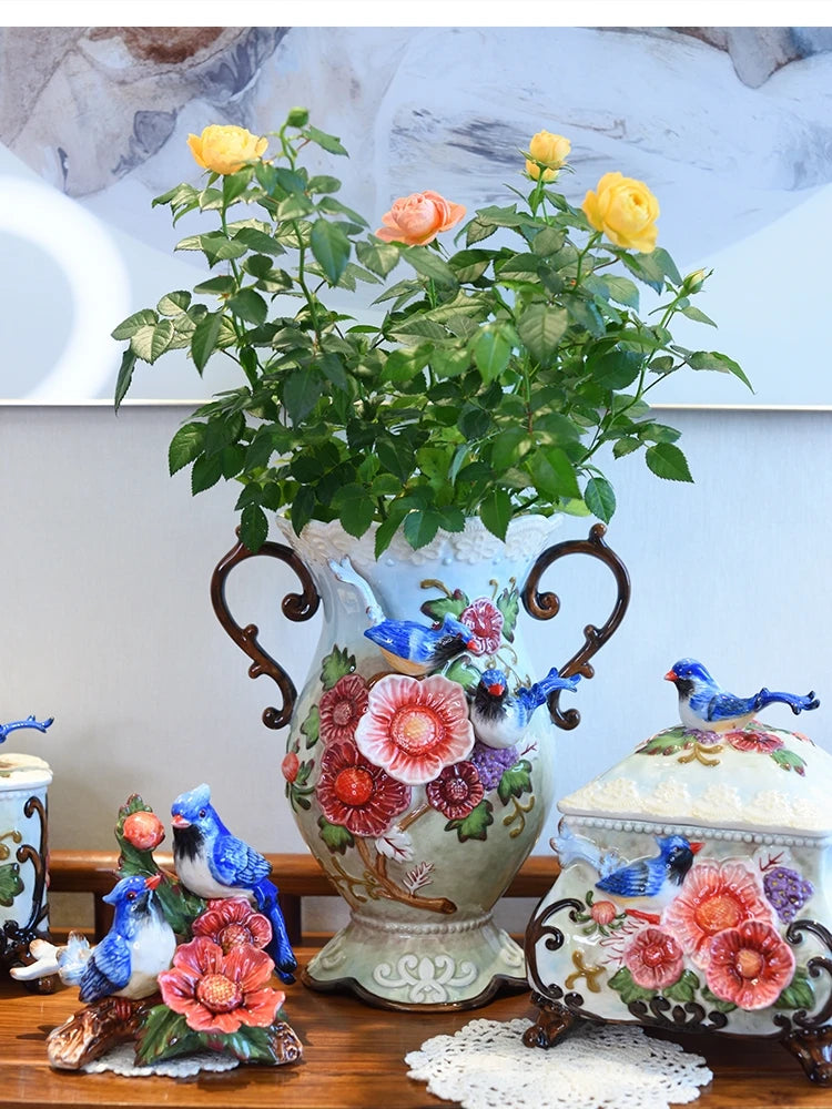 Keramikvase – Modern Organisch – 21x19x22 cm