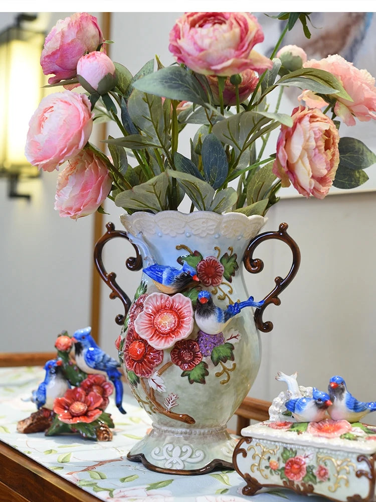 Keramikvase – Modern Organisch – 21x19x22 cm