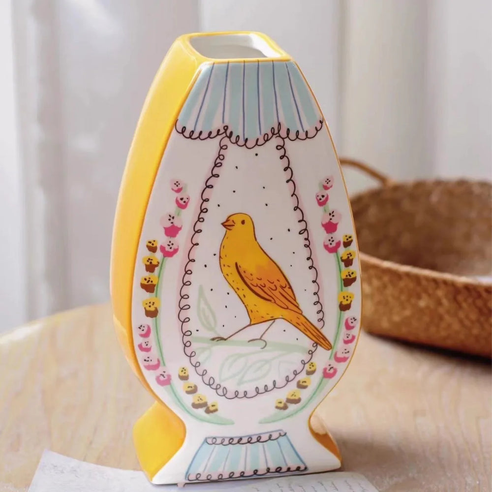 Keramikvase - Modernes Romantikdesign - Miniatur