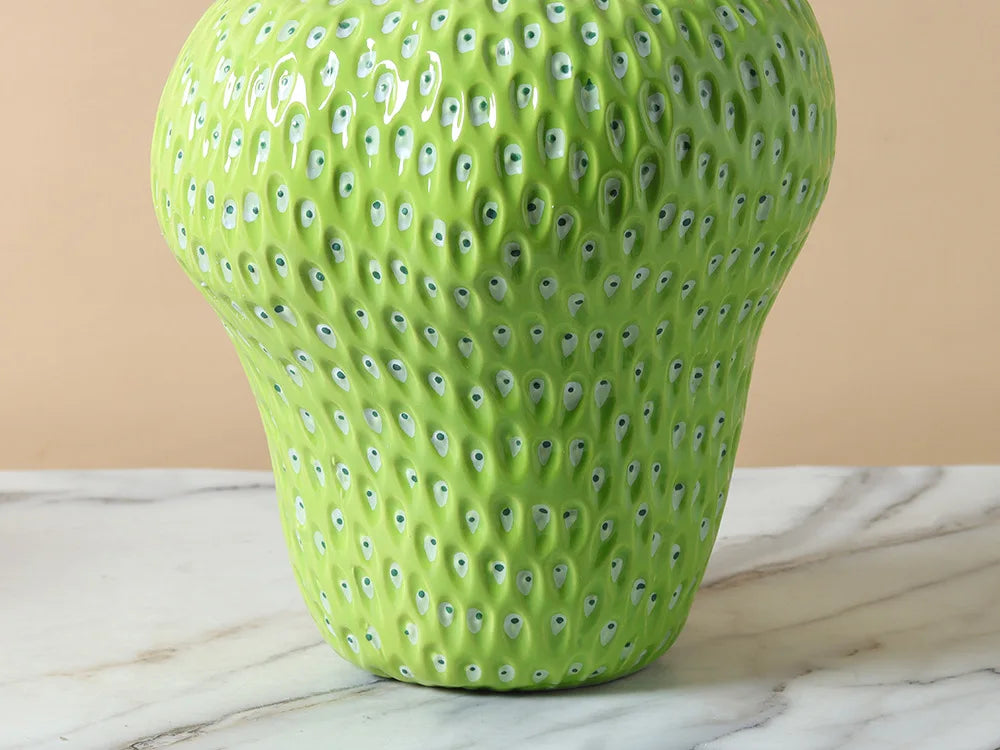 Keramische Erdbeervase – Modern Stil – Grösse M