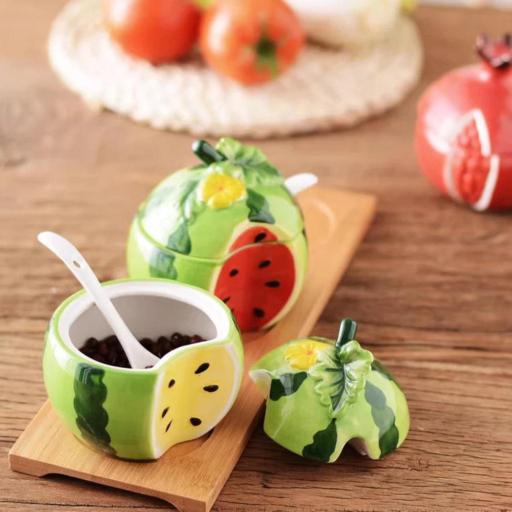 Keramische Gewürzdose – Keramikdesign – Kräuter & Gewürze