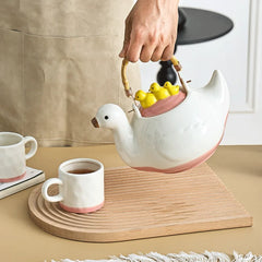 Keramische Wasserkessel – Enten Design – Eco-Friendly