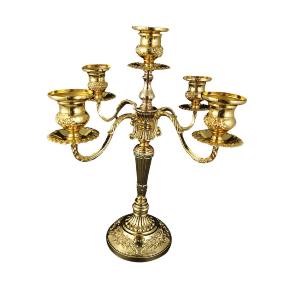 Kerzenhalter – Vintage Metall – 33x36.5 cm Deko