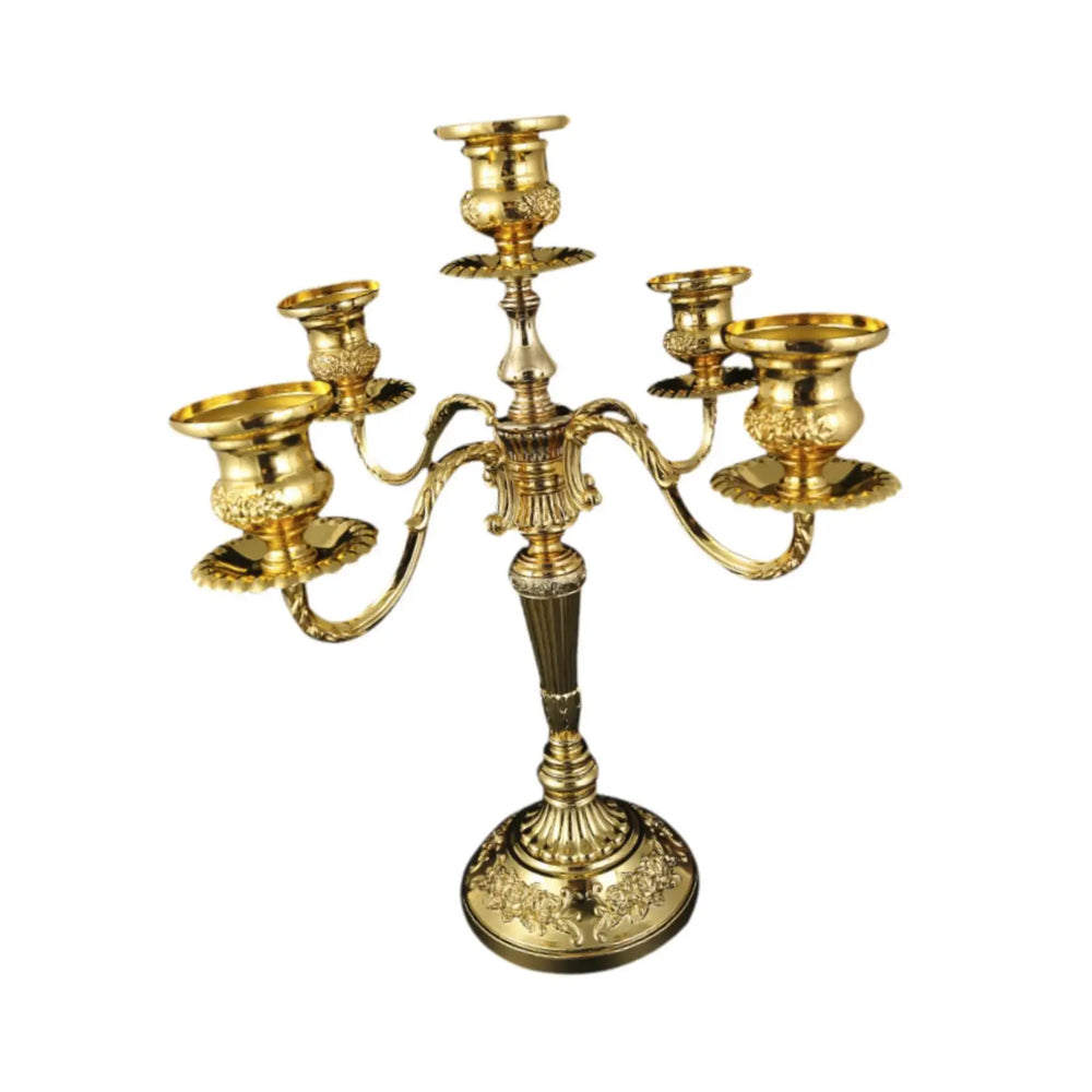 Kerzenhalter – Vintage Metall – 33x36.5 cm Deko