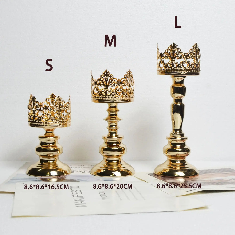 Kerzenständer Eisen – Europäischer Stil – Wohndekor