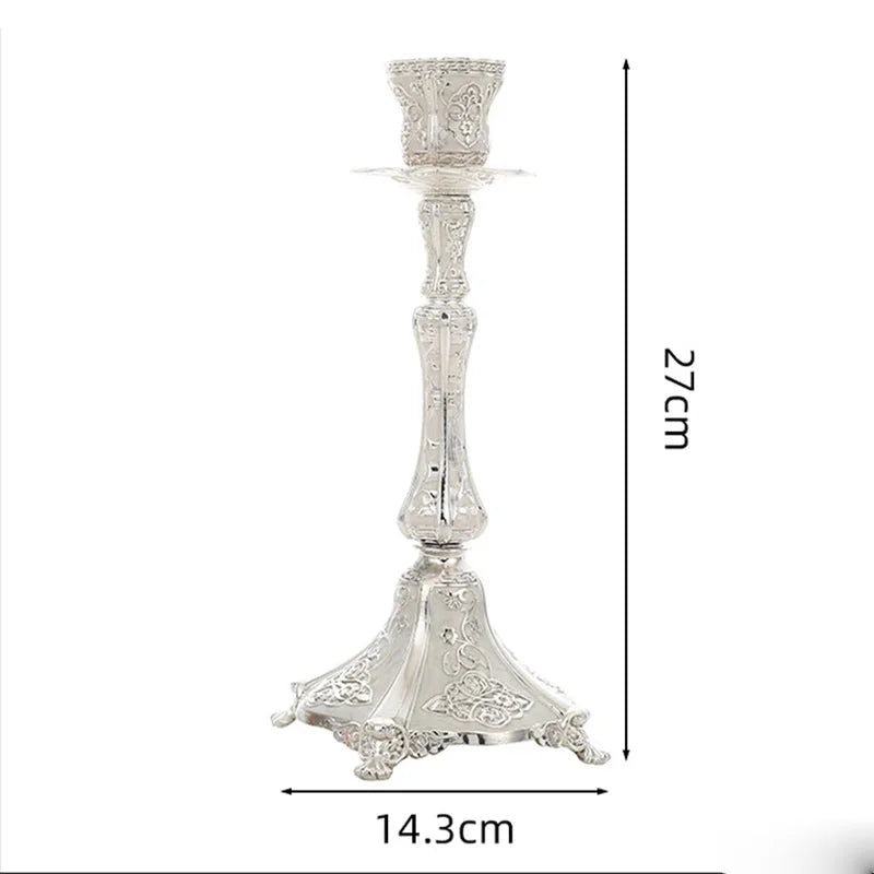 Kerzenständer – Europäisches Metall-Design – 29 cm