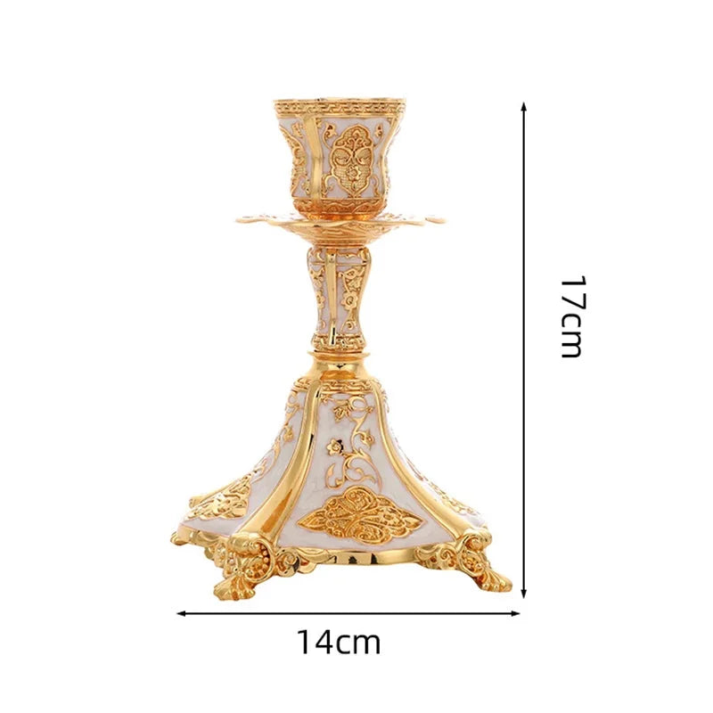 Kerzenständer – Europäisches Metall-Design – 29 cm