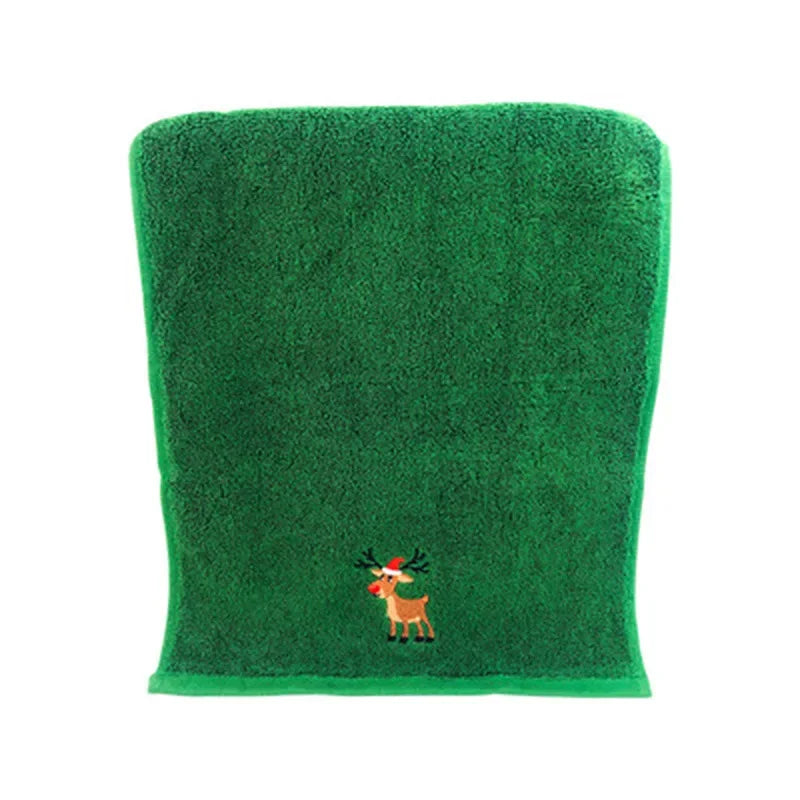 Kinder Weihnachtstücher – Weicher Baumwoll-Santa