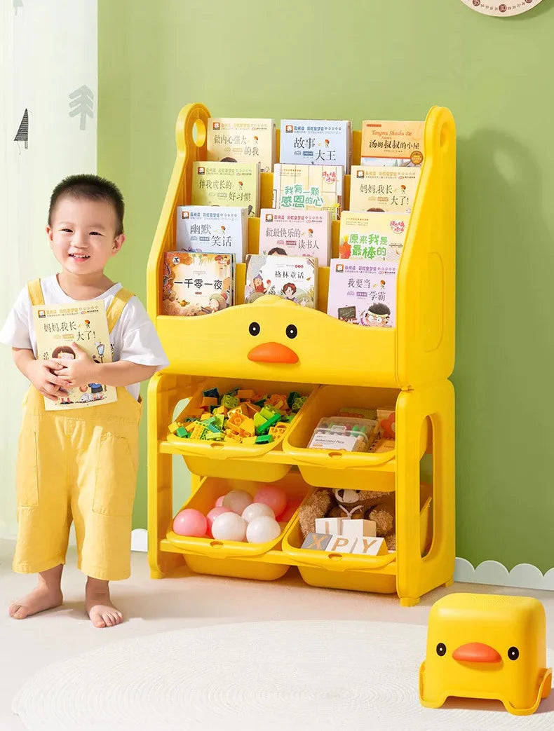 Kinderbücherregal – Minimalistisches Design – Grosse Kapazität