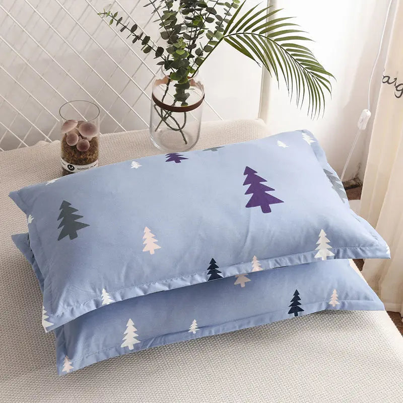 Kissenbezug - Baumwolle Kariert - 48*74 cm für Schlafzimmer