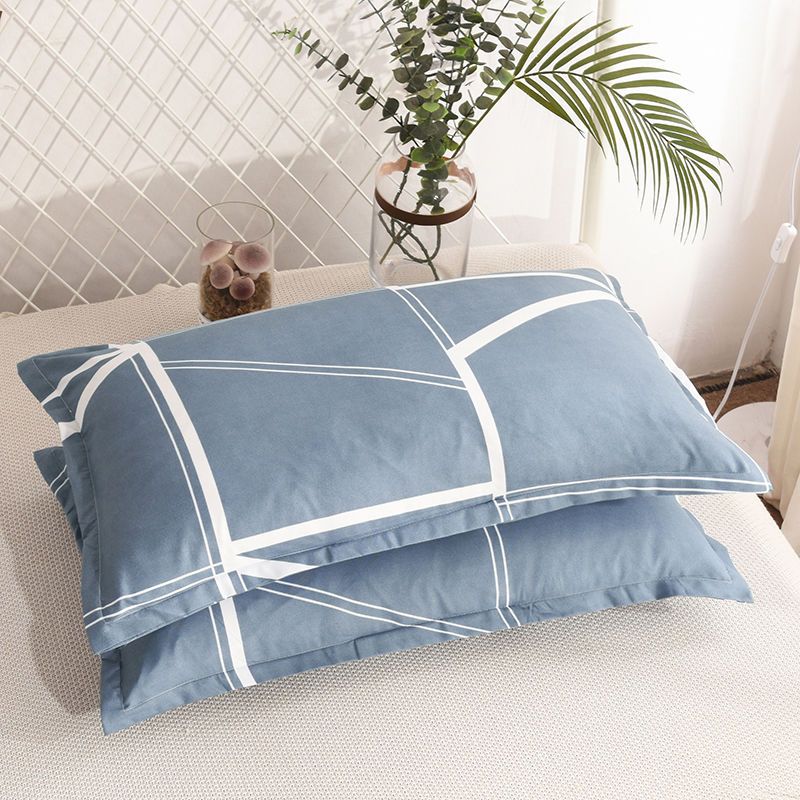 Kissenbezug - Baumwolle Kariert - 48*74 cm für Schlafzimmer