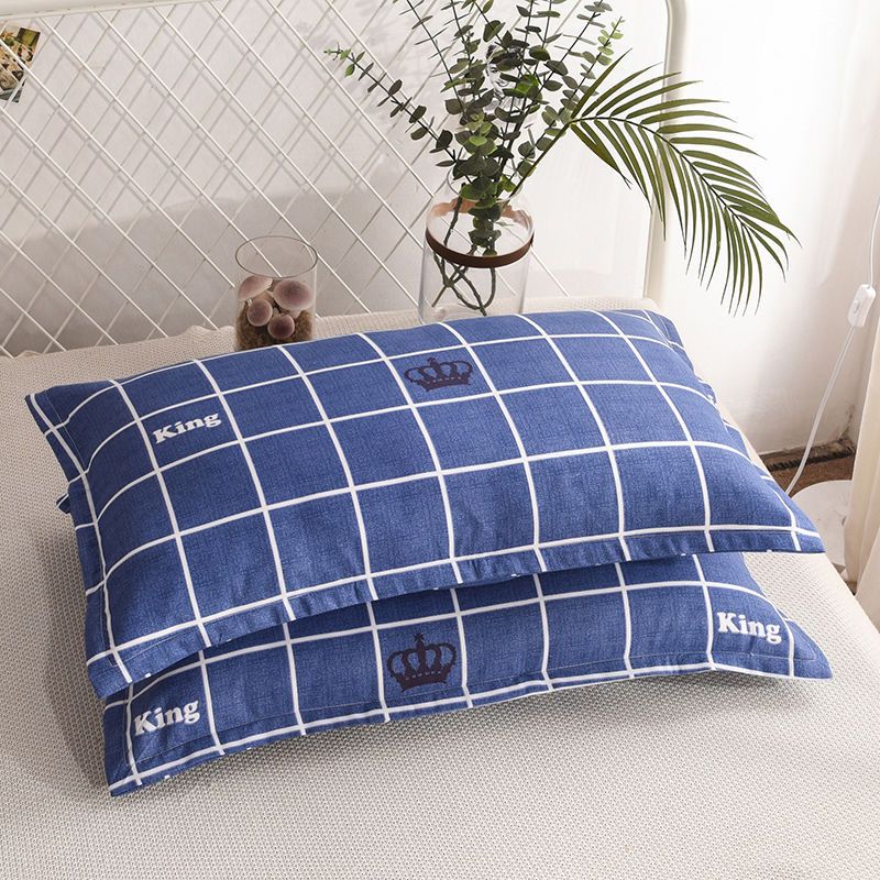 Kissenbezug - Baumwolle Kariert - 48*74 cm für Schlafzimmer