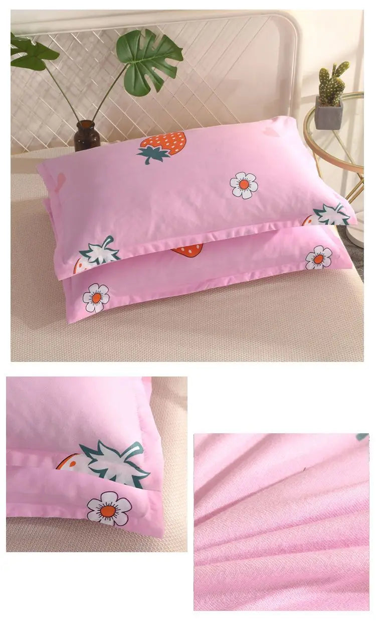 Kissenbezug - Baumwolle Kariert - 48*74 cm für Schlafzimmer