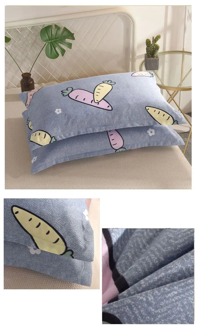 Kissenbezug - Baumwolle Kariert - 48*74 cm für Schlafzimmer