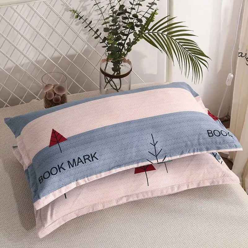 Kissenbezug - Baumwolle Kariert - 48*74 cm für Schlafzimmer