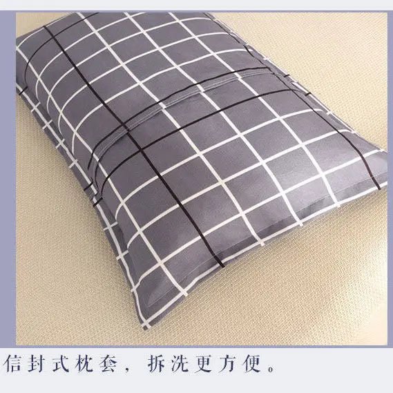 Kissenbezug - Baumwolle Kariert - 48*74 cm für Schlafzimmer