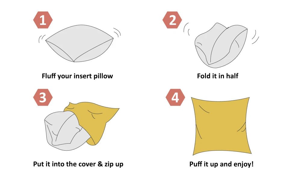 Kissenbezug – Jutestil – 45x45cm Gestickter Schwan