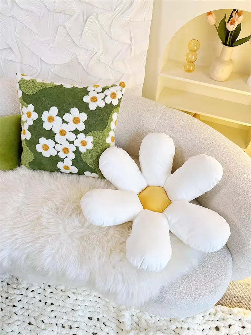 Kissenbezug – Nordisch Moosgrün – 30x50cm, Handgefertigt