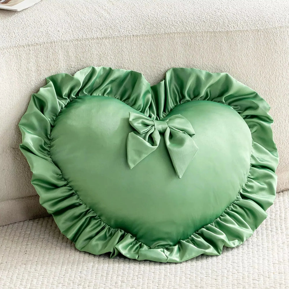 Kissenbezug – Nordisch Moosgrün – 30x50cm, Handgefertigt