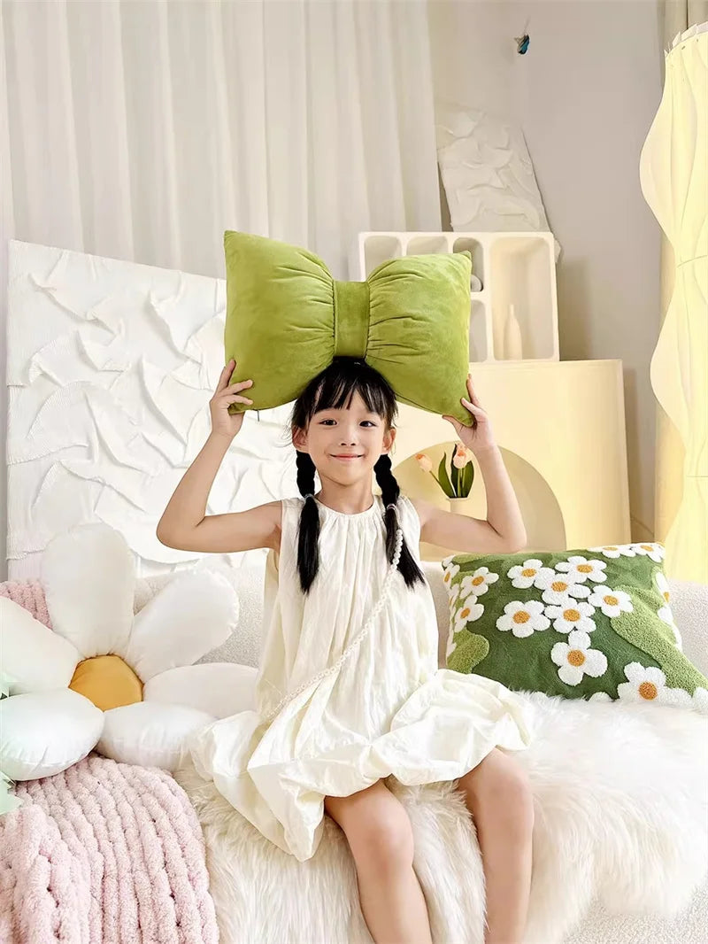 Kissenbezug – Nordisch Moosgrün – 30x50cm, Handgefertigt