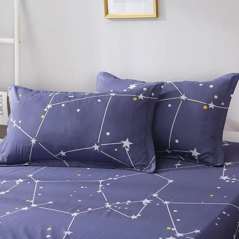 rechteckiger blumenkissenbezug aus polyester und baumwolle, mehrfarbig, grösse 48x74 cm